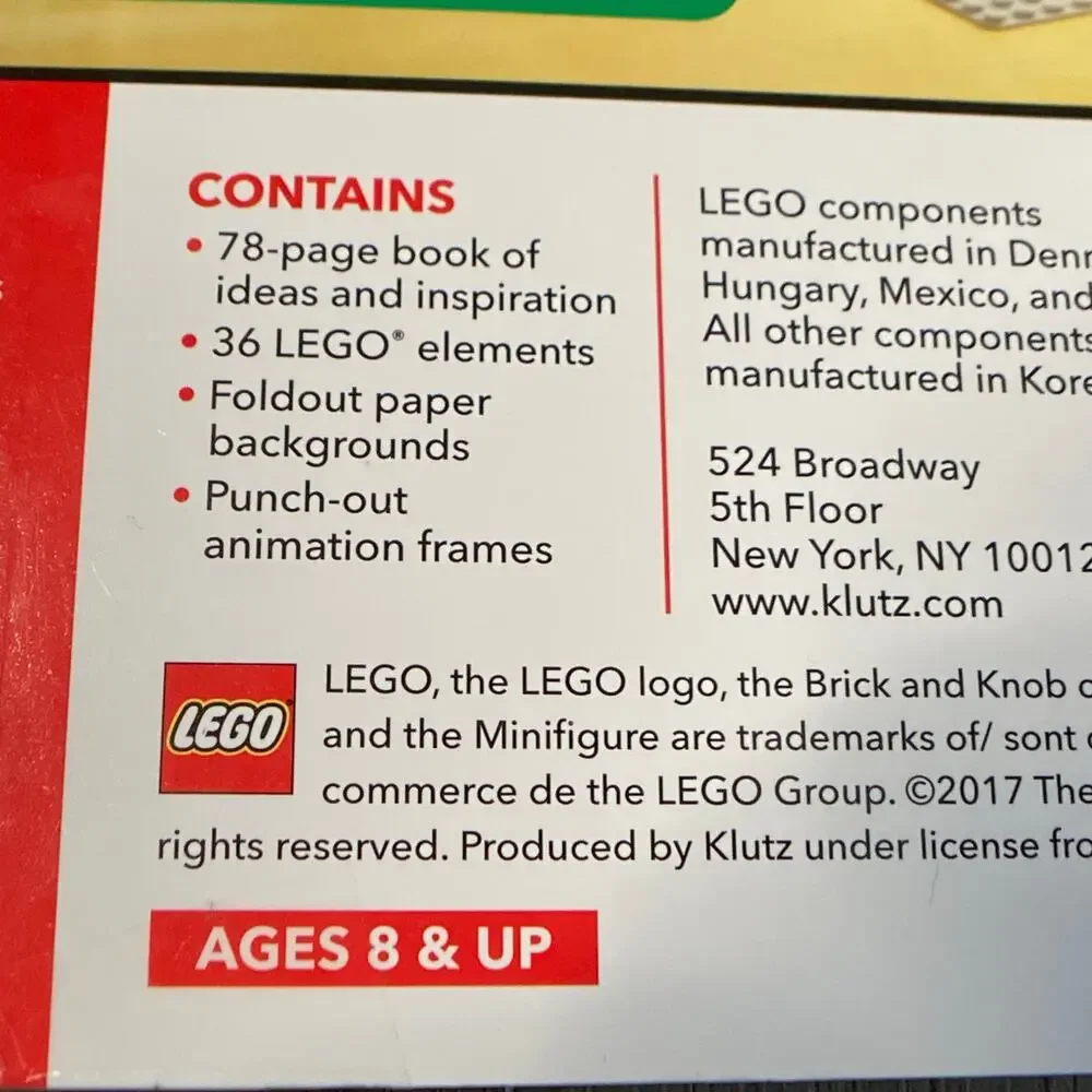 LEGO Make Your Own Movie Stop-Motion Animation Activity Kit - 36 Elements
